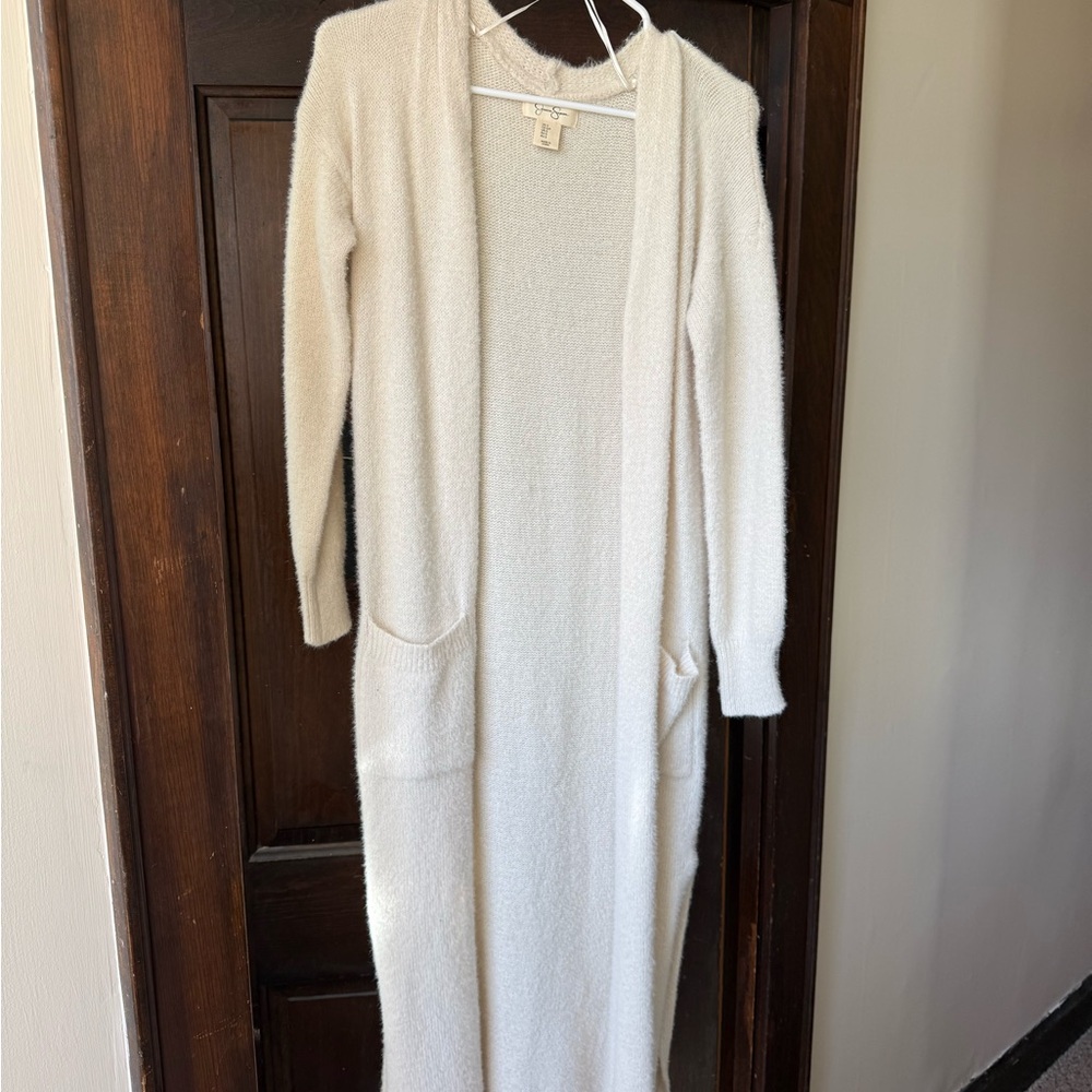 Jessica Simpson Cream Knit Cardigan